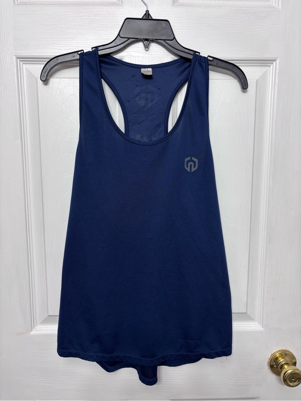 Navy Racerback Athletic Tank Top